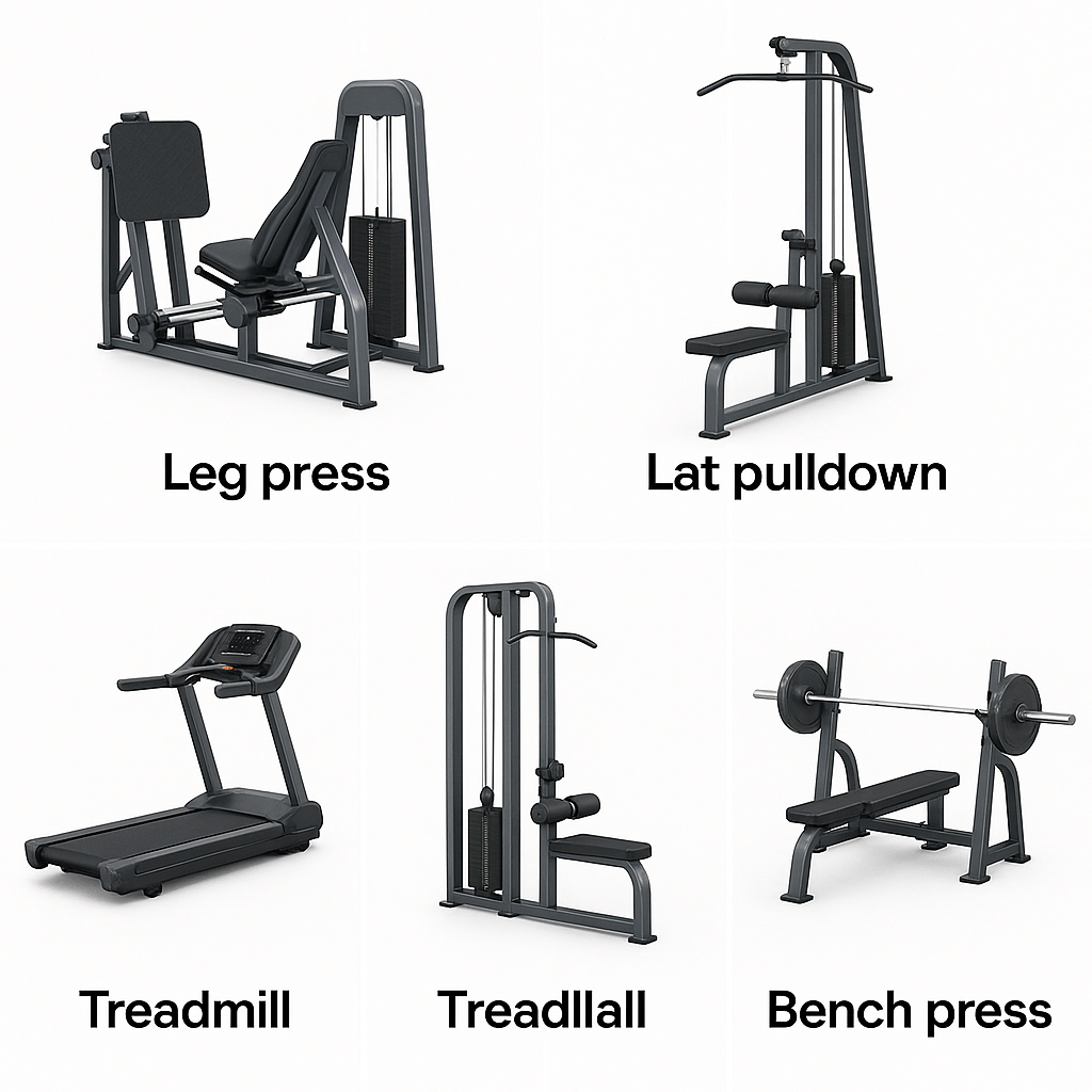 Gym Equipment Names